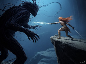 Warden of Shadows looming in rift