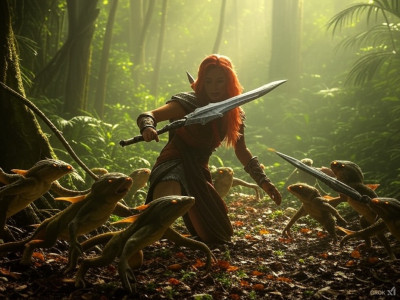 Jungle ambush with gruntlings