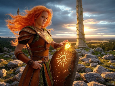 Aria at Spire of Dawn with Heartstone