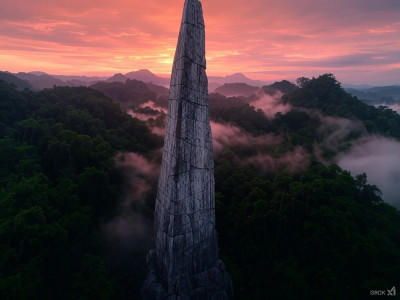 Spire of Dawn exterior with vines