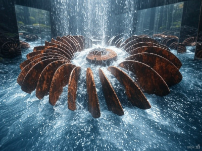 Echo Gallery with turbine blades